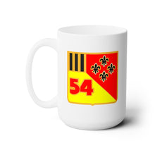 Load image into Gallery viewer, White Mug 15oz -Army - 54th Artillery Group wo Txt - X 300