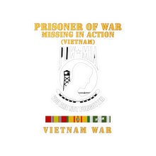Load image into Gallery viewer, Kiss-Cut Vinyl Decals - Army - POW - MIA - VIetnam w VN SVC