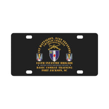 Load image into Gallery viewer, C Co 1st Bn 61st Infantry (BCT) - 165th Inf Bde Ft Jackson SC Classic License Plate
