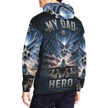 Load image into Gallery viewer, AOP Hoodie - A hero in the skies Men's All Over Print Hoodie (USA Size)