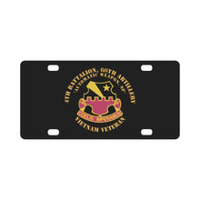 Load image into Gallery viewer, 4th Battalion, 60th Artillery (Automatic Weapon, Self-Propelled) wo VN SVC X 300 Classic License Plate