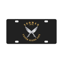 Load image into Gallery viewer, Navy - Rate - Yeoman X 300 Classic License Plate