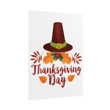 Load image into Gallery viewer, Rolled Poster - Thanksgiving Day - Happy Thanksgiving Day