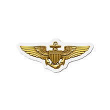 Load image into Gallery viewer, Die-Cut Magnet - USCG - Aviator Badge wo txt - 3D - Enhanced