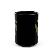 Load image into Gallery viewer, Black Mug (15oz) - SSI - 1st Cavalry Division - Subdued X 300