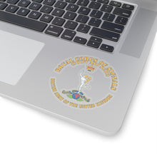 Load image into Gallery viewer, Kiss-Cut Stickers - UK - Royal Corps of Signals - Swift and Sure - Army of UK X 300