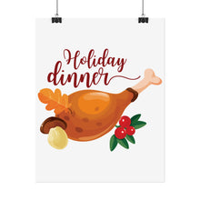 Load image into Gallery viewer, Rolled Poster - Holiday Dinner