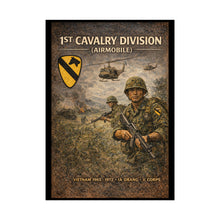 Load image into Gallery viewer, Rolled Posters - 1st Cavalry Division in Ia Drang