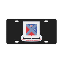 Load image into Gallery viewer, DUI - 122nd Armored Infantry Battalion Classic License Plate