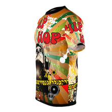 Load image into Gallery viewer, Unisex Cut & Sew Tee (AOP) - Hip Hop - Music and Dancing