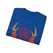 Load image into Gallery viewer, Unisex Ultra Cotton Tee - Happy Thanksgiving Day