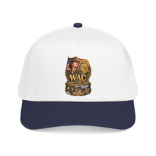 Load image into Gallery viewer, Mid Profile Baseball Cap - WAC - Womens Army Corps - WWII - 3D - Enhanced