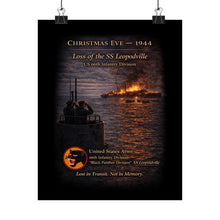 Load image into Gallery viewer, Matte Poster - SS Leopoldville - 66th Infantry Division