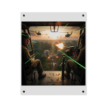 Load image into Gallery viewer, Acrylic Wall Art Panel - VIetnam Hot LZ from Side Door