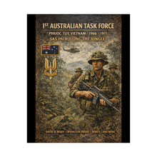 Load image into Gallery viewer, Matte Poster - SAS patrolling the jungle in Vietnam