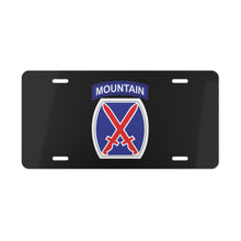 Load image into Gallery viewer, License Plate - SSI - 10th Mountain Division X 300