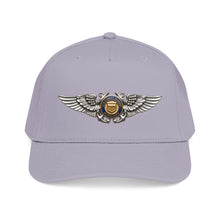 Load image into Gallery viewer, Mid Profile Baseball Cap - USCG - Aviator Badge - Auxiliary wo txt - 3D - Enhanced