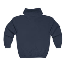 Load image into Gallery viewer, Unisex Heavy Blend™ Full Zip Hooded Sweatshirt - Navy - Seabee - Vietnam Veteran