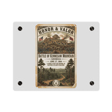 Load image into Gallery viewer, Acrylic Wall Art Panel - Battle of Kennesaw Mountain