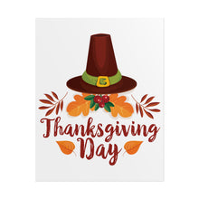 Load image into Gallery viewer, Rolled Poster - Thanksgiving Day - Happy Thanksgiving Day