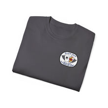 Load image into Gallery viewer, Unisex Ultra Cotton Tee - Vietnam Combat Aviation Vet w Air Crew Badges - HQ & HQ Company 12th Aviation Group Combat Blackjack - Sgt Howard Meyers - 1968-1969 SVC X 300