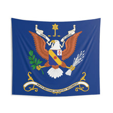 Load image into Gallery viewer, Indoor Wall Tapestries - 52nd Infantry Regiment Regimental Colors Tapestry - FORTIS ET CERTUS