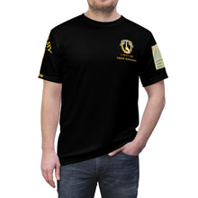 Load image into Gallery viewer, Unisex Tee - AOP Army C Co 2nd Bn 7th Cavalry Regiment Ghost Battalion