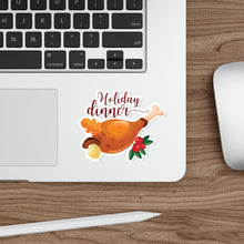 Load image into Gallery viewer, Die-Cut Stickers - Holiday Dinner