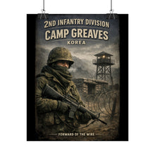 Load image into Gallery viewer, Rolled Posters - 2nd Infantry Division Cold Vigilance - Poster