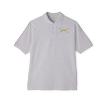 Load image into Gallery viewer, Men's Piqué Polo - Infantry Branch - Crossed Rifles