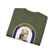 Load image into Gallery viewer, Unisex Ultra Cotton Tee - Navy - USS Laboon (DDG-58) wo Txt