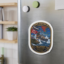 Load image into Gallery viewer, Die-Cut Magnet - USS Pueblo Attack-Defense Commemorative Patch