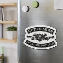 Load image into Gallery viewer, Die-Cut Magnet - USCG - Cutterman - Enlisted w txt - 3D - Enhanced