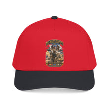 Load image into Gallery viewer, Mid Profile Baseball Cap - Army - Todays Buffalo Soldiers in Iraq - OIF - Cavalrymen at War w IRAQ SVC - 3D - Enhanced