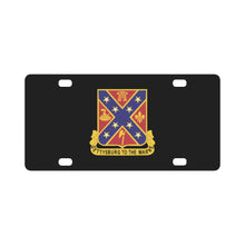 Load image into Gallery viewer, 107th Field Artillery Regiment- Battalion - DUI wo Txt X 300 Classic License Plate