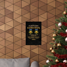 Load image into Gallery viewer, Matte Poster - 5th USCT at New Market Heights - Shirt - Back