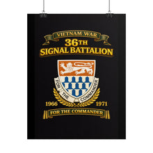 Load image into Gallery viewer, Rolled Posters - 36th Signal Battalion Vietnam War tribute