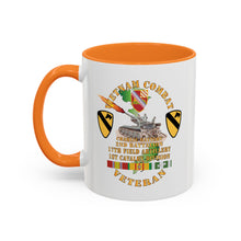 Load image into Gallery viewer, Colorful Mug (11oz/15oz) - Army - Charlie Battery.2nd Battalion,17th Field Artillery - w 1st Cavalry Div - M110 8in SP - Vietnam Vet w VN SVC X 300