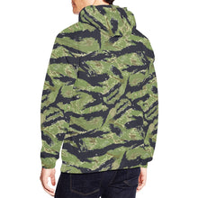 Load image into Gallery viewer, Men's All Over Print Hoodie (USA Size) (Model H13) - Vietnam Tiger Stripe