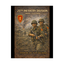 Load image into Gallery viewer, Matte Poster - 25th Infantry Division - Tropic Lightning