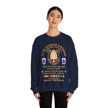Load image into Gallery viewer, Unisex Heavy Blend™ Crewneck Sweatshirt - 227th Engineer Battalion, 29th Infantry Brigade Combat Team - Camp Arifjan Kuwait - OIF w IRAQ SVC