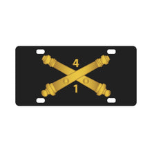 Load image into Gallery viewer, Army - 1st Bn 4th Field Artillery Regt wo Txt Classic License Plate
