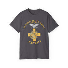Load image into Gallery viewer, Unisex Ultra Cotton Tee - USPHS - USPHS - Insignia - Captain - Cpt X 300
