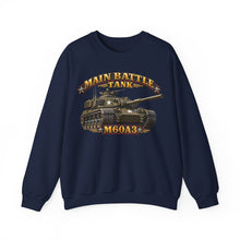 Load image into Gallery viewer, Crewneck Sweatshirt - Main Battle Tank - M60A3 - 3D - Enhanced