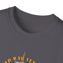 Load image into Gallery viewer, Unisex Ultra Cotton Tee - Cold War Vet - 1st Missile Bn, 81st Artillery 56th Artillery Group - Neu-Ulm Germany - Firing Missile w COLD SVC