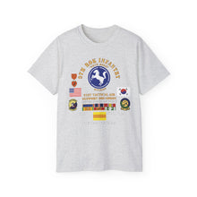Load image into Gallery viewer, Unisex Tee, Military T-Shirt, Military Veteran Gift, Patriotic Shirt, Army Apparel - USAF - 21st Tactical Air Support Squadron - 9th Infantry Division - ROK w VN SVC - V3 - Group X 300