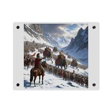 Load image into Gallery viewer, Acrylic Wall Art Panel - Hannibal Crossing the Alps to Atttack Rome