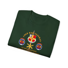 Load image into Gallery viewer, Unisex Ultra Cotton Tee - Cold War Vet - 1st Missile Bn, 81st Artillery 56th Artillery Group - Neu-Ulm Germany - Firing Missile w COLD SVC