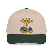 Load image into Gallery viewer, Mid Profile Baseball Cap - Army - Medical Corps - US Army w Scene - 3D - Enhanced