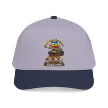 Load image into Gallery viewer, Mid Profile Baseball Cap - Army - Cold War Vet - 4th Bn 73rd Armor - 1st Inf Div - Panzer Kaserne Boblingen, FRG - M60A1 Tank w COLD SVC - 3D Enhanced X 300